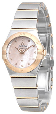 Omega Constellation Quartz 24mm Dameklokke 123.20.24.60.57.003 - Omega
