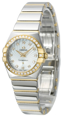 Omega Constellation Quartz 24mm Dameklokke 123.25.24.60.55.008 - Omega