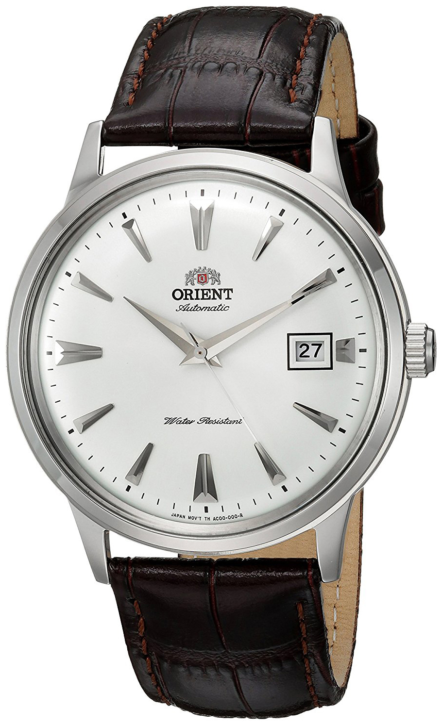 Orient Classic Herreklokke FAC00005W0 Sølvfarget/Lær Ø41 mm