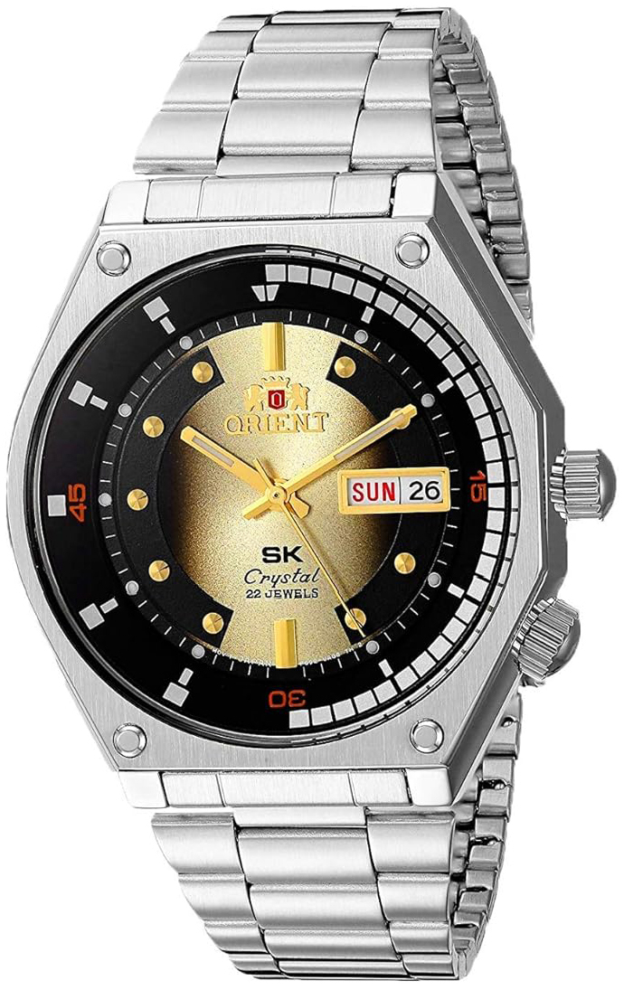 Orient Herreklokke RA-AA0B01G39B Sk Gull/Stål Ø42 mm
