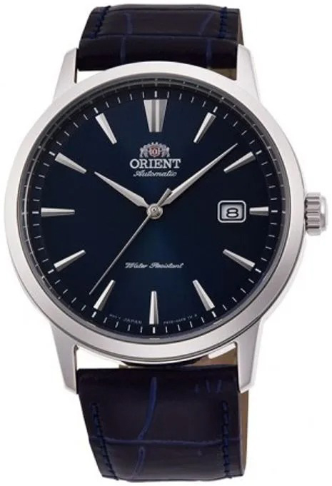 Orient Herreklokke RA-AC0F06L Contemporary Blå/Lær Ø41.6 mm
