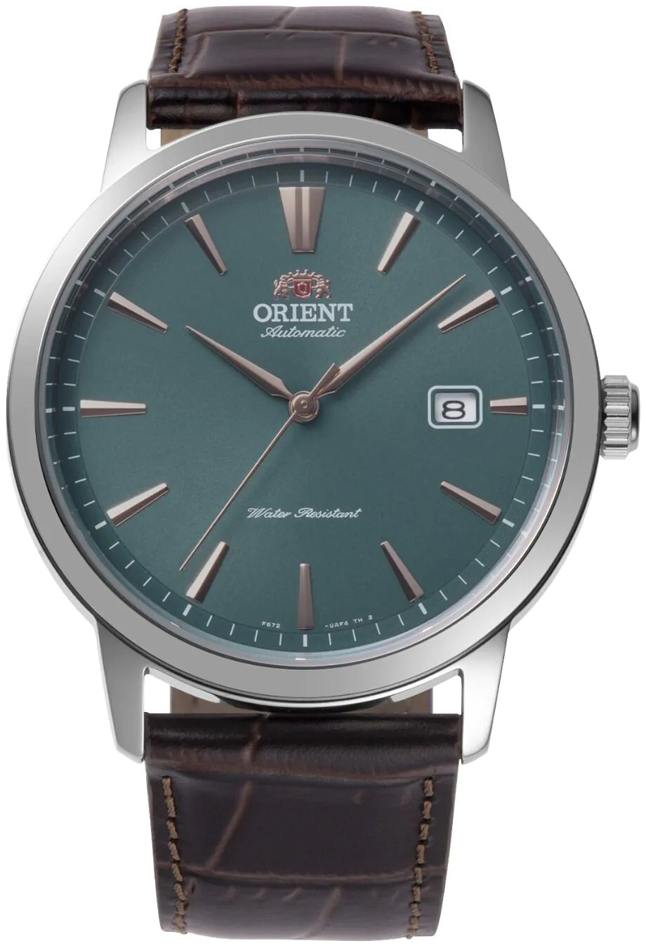 Orient Herreklokke RA-AC0F13E30B Contemporary Grønn/Lær Ø42 mm
