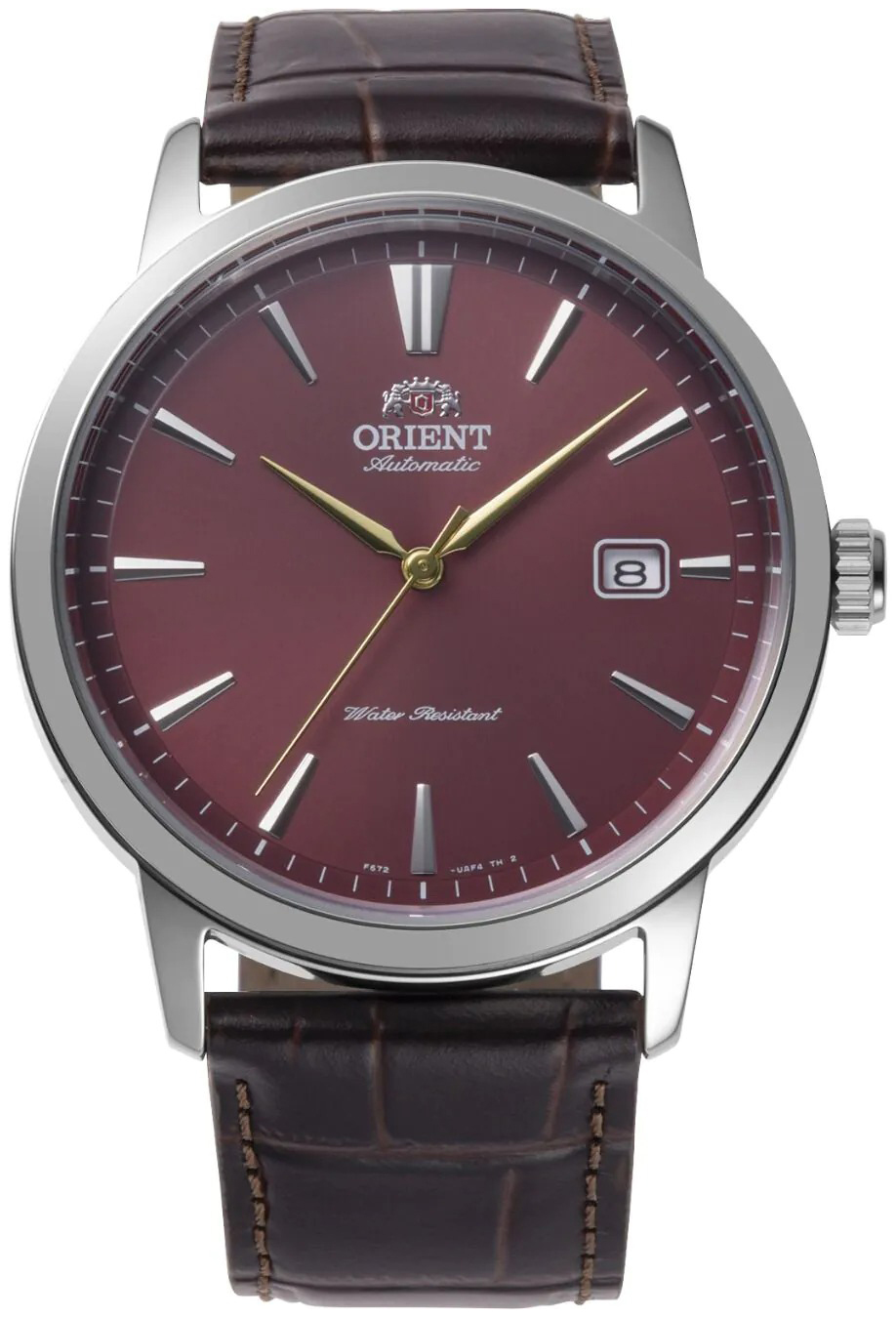 Orient Herreklokke RA-AC0F15R30B Contemporary Brun/Lær Ø42 mm