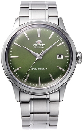 Orient Herreklokke RA-AC0M09E30B Bambino Grønn/Stål Ø38.4 mm