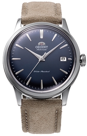 Orient Herreklokke RA-AC0M12L30B Bambino Blå/Lær Ø38.4 mm