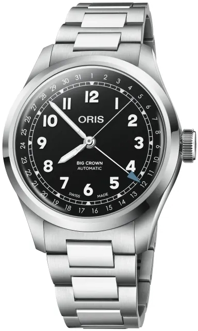 Oris Herreklokke 01 754 7798 4064-07 8 20 06 Big Crown Sort/Stål