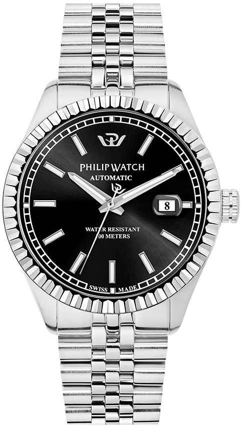 Philip Watch Herreklokke R8223597023 Caribe Sort/Stål Ø41 mm