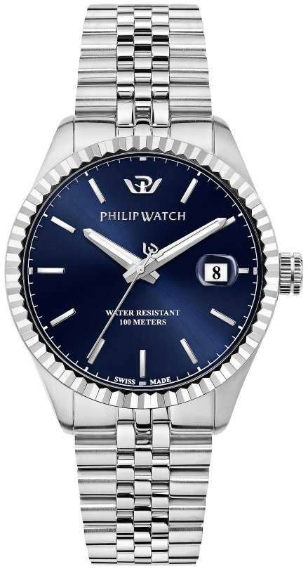 Philip Watch Herreklokke R8253597077 Classic Blå/Stål Ø41 mm