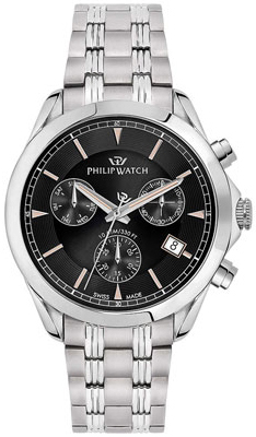 Philip Watch Herreklokke R8273665004 Classic Sort/Stål Ø41 mm