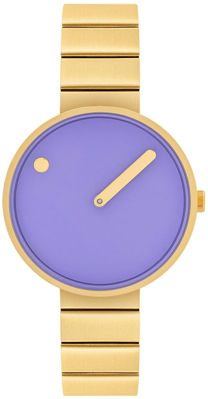 PICTO 34033-2914 Lilla/Gulltonet stål Ø34 mm