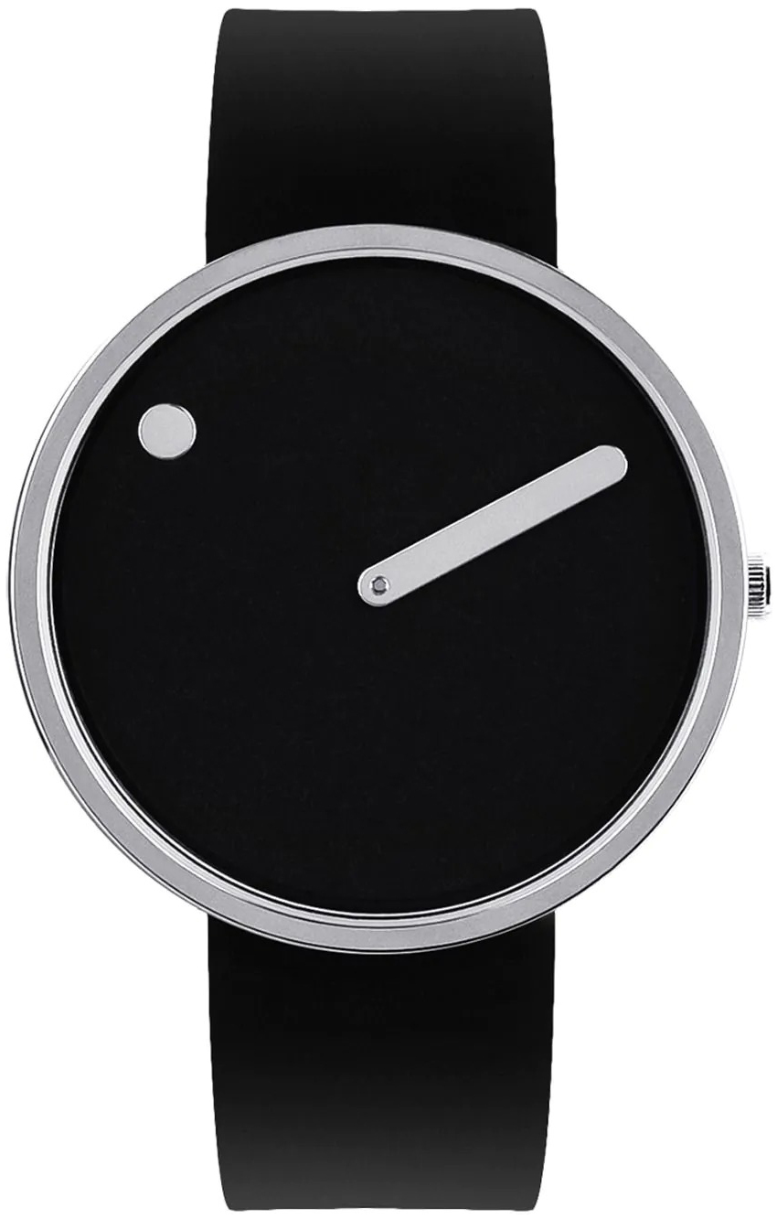PICTO 43370-0120S Sort/Gummi Ø40 mm