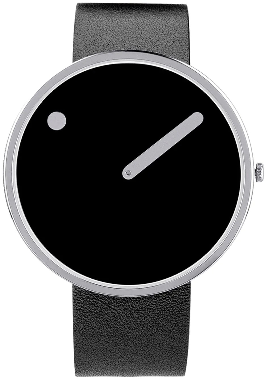 PICTO 43370-4120S Sort/Lær Ø40 mm