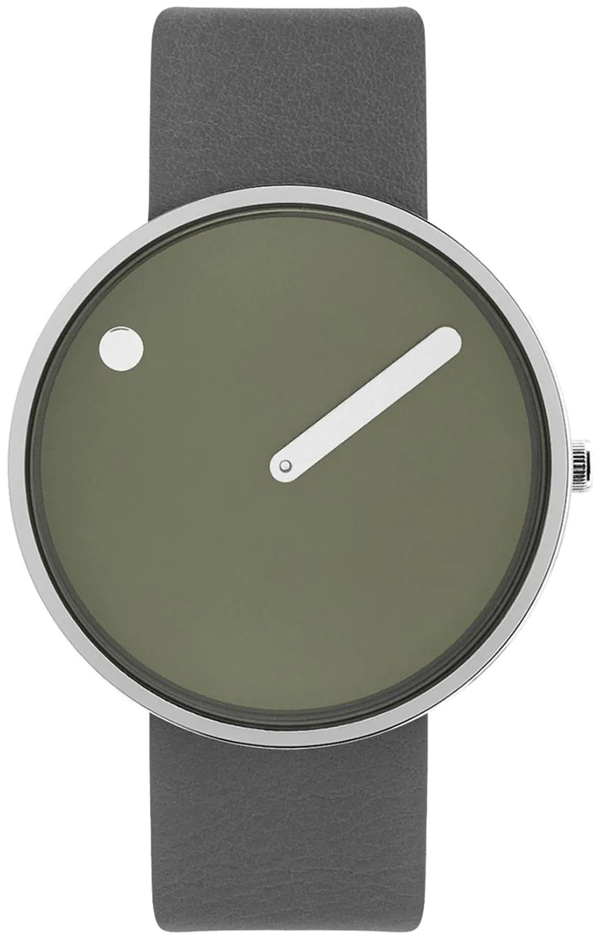 PICTO 43396-6220S Grønn/Lær Ø40 mm