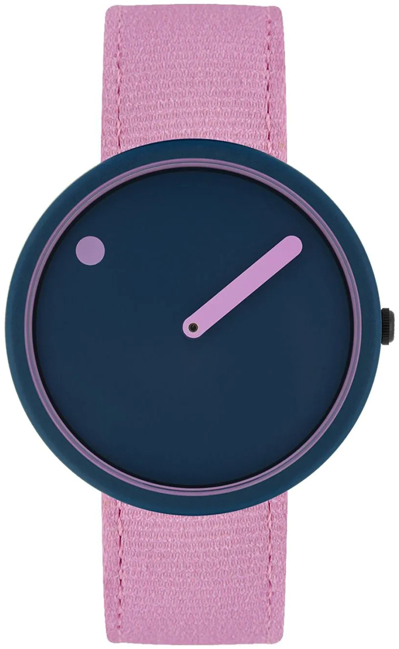 PICTO R44025-R010 Blå/Tekstil Ø40 mm