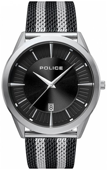 Police Herreklokke P15305JS02MM Classic Sort/Stål Ø44 mm