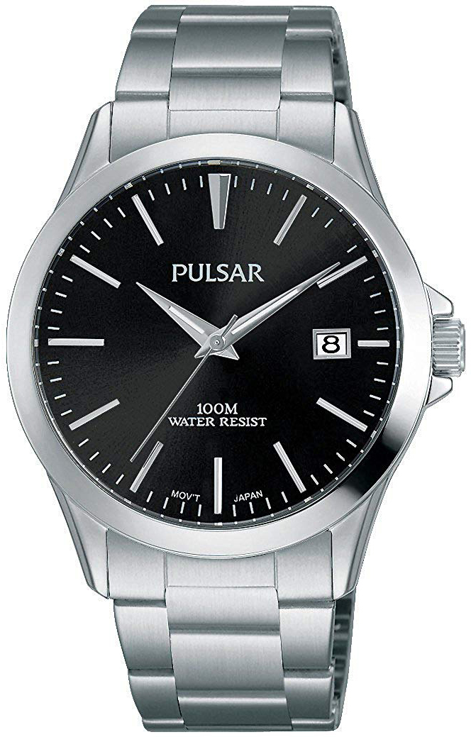 Pulsar Classic Herreklokke PS9451X1 Sort/Stål Ø38 mm