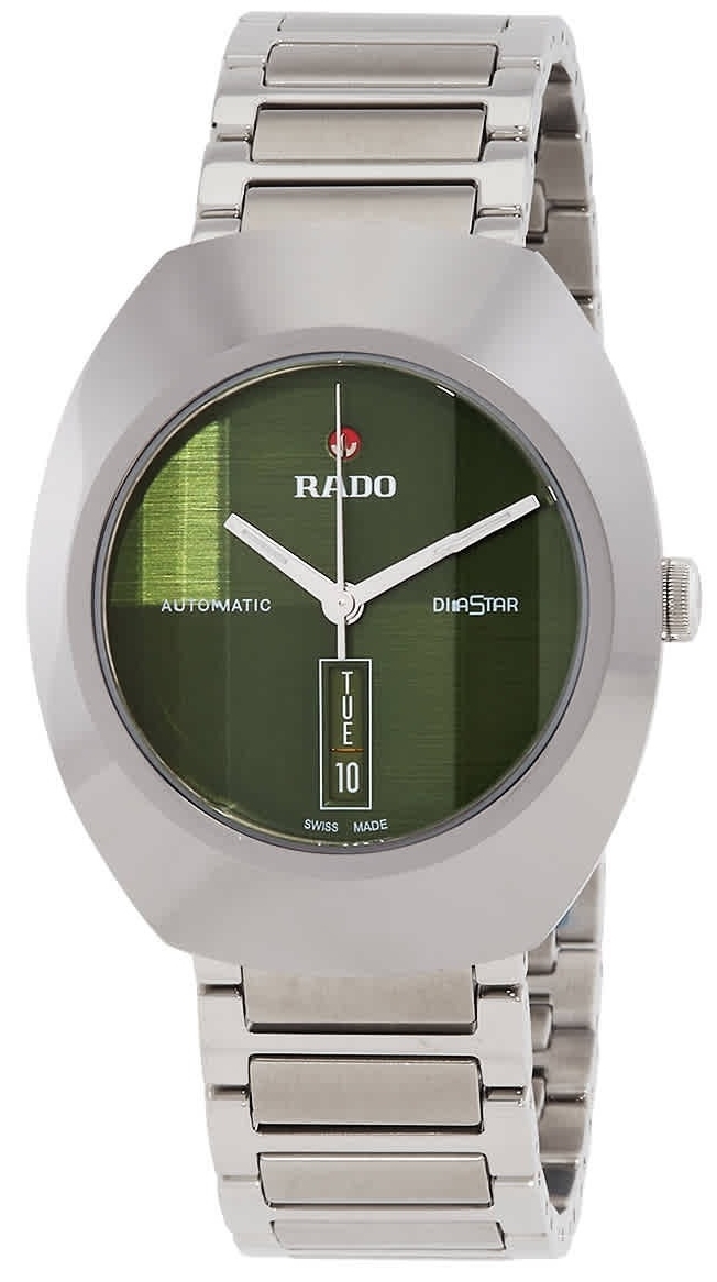 Rado R12160303 DiaStar Original Grønn/Stål Ø38 mm