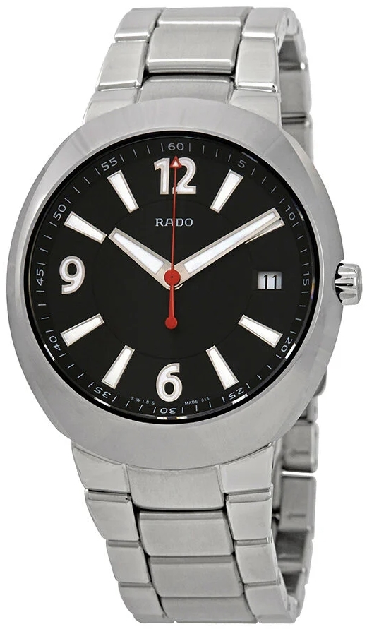Rado Herreklokke R15943153 D-Star Sort/Stål Ø42 mm