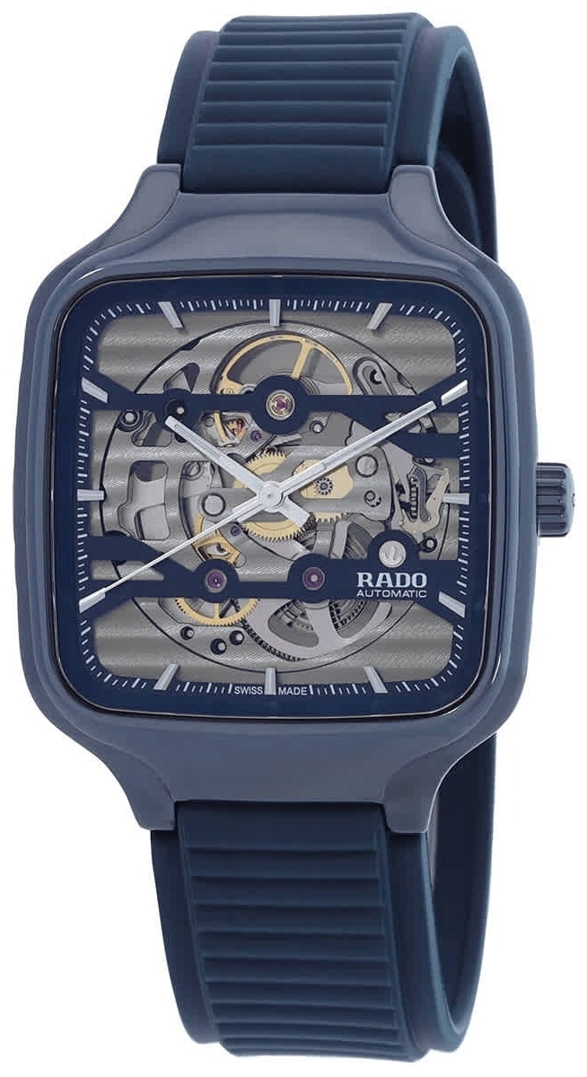 Rado R27178205 True Square Skjelettkuttet/Gummi