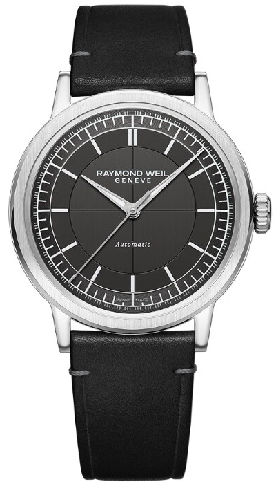Raymond Weil Herreklokke 2925-STC-60001 Millesime Grå/Lær Ø39.5 mm