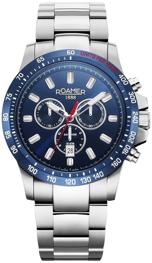 Roamer of Switzerland Herreklokke 861837-41-45-20 Rimini Blå/Stål
