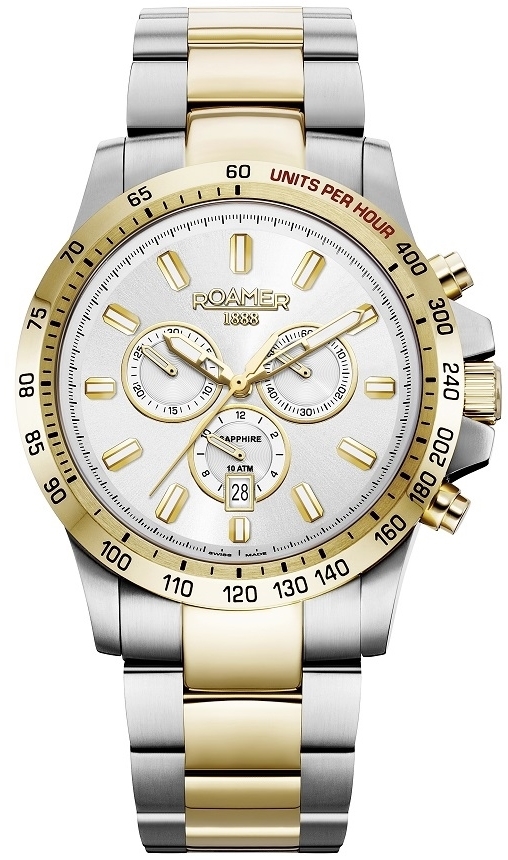 Roamer of Switzerland Herreklokke 861837-47-15-20 Rimini Sort/Stål