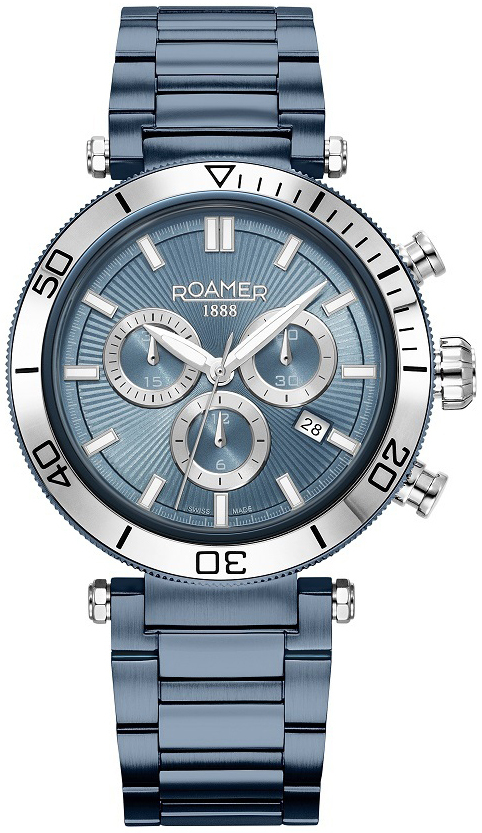 Roamer of Switzerland Herreklokke 994837-41-45-20 Toscana Blå/Stål