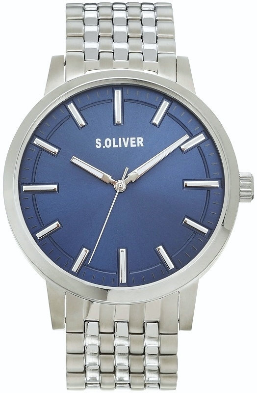 s.Oliver Herreklokke SO-4241-MQT S.Oliver Classic Blå/Titan Ø43 mm