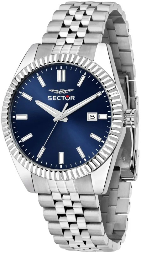 Sector 240 Herreklokke R3253240013 Blå/Stål Ø41 mm
