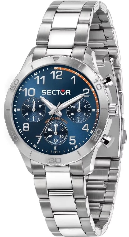Sector 270 Herreklokke R3253578018 Blå/Stål Ø37 mm