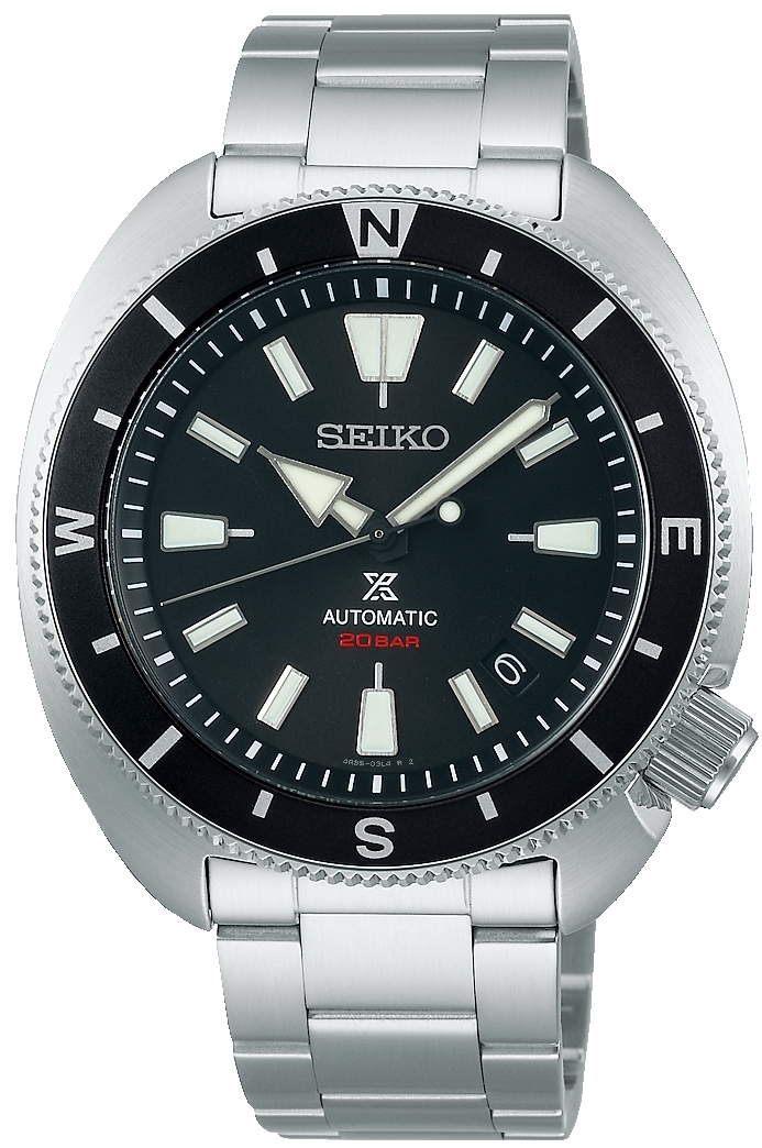 Seiko Herreklokke SRPH17K1 Prospex Sort/Stål Ø42.4 mm
