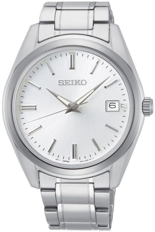 Seiko Herreklokke SUR307P1 Conceptual Sølvfarget/Stål Ø40 mm
