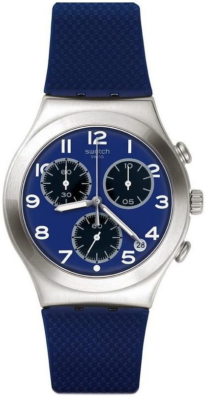 Swatch Herreklokke YCS594 Classic Blå/Gummi Ø40 mm