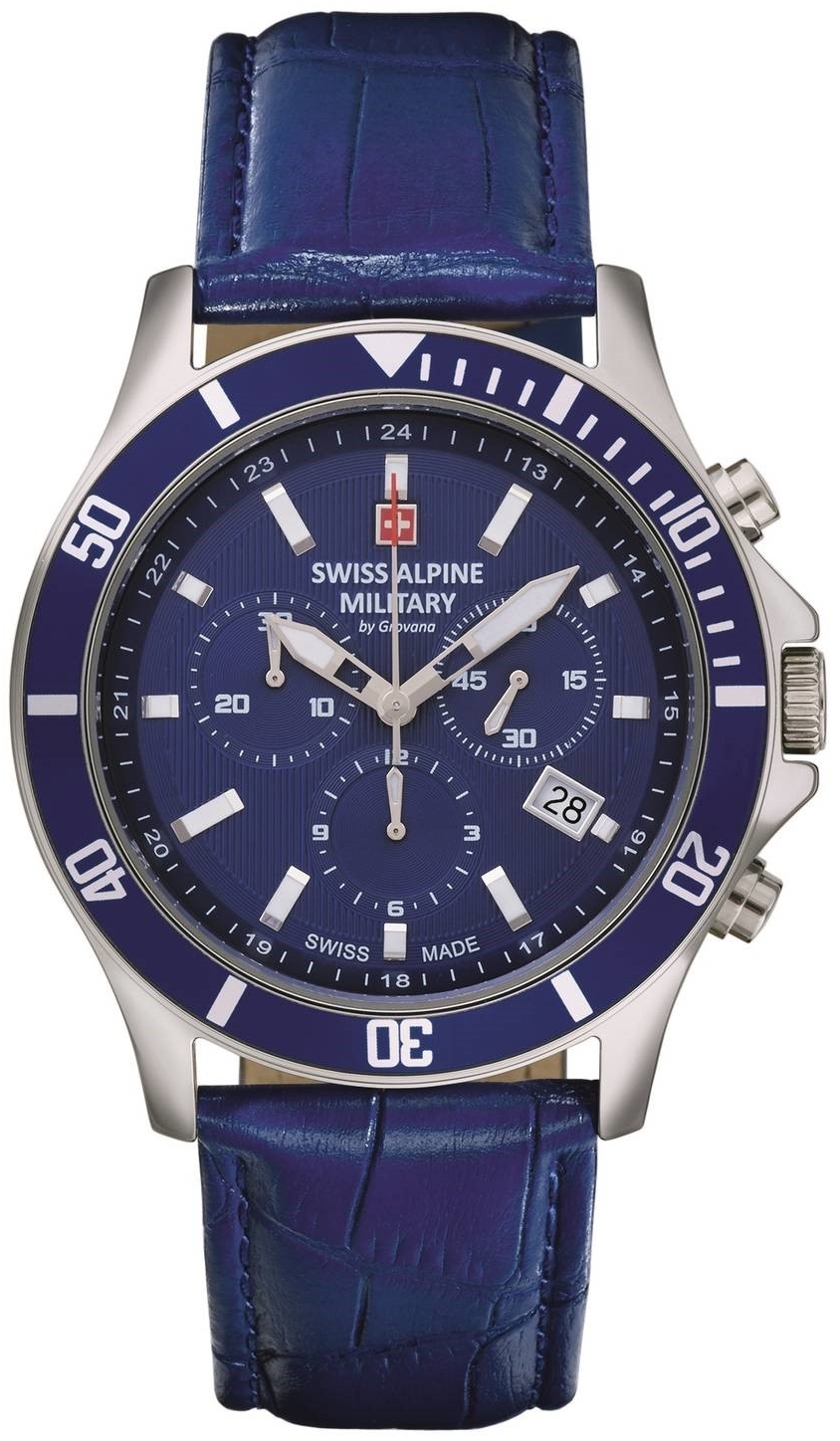 Swiss Alpine Military Herreklokke 7022.9535 Challenger Chrono