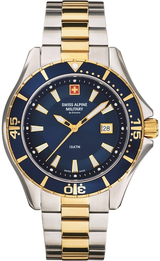 Swiss Alpine Military Herreklokke 7040.1145 Alpine by Grovana
