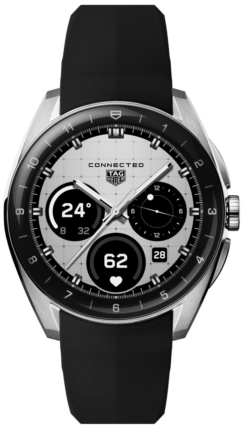 TAG Heuer SBT8010.BT0002 Connected Calibre E5 Gummi Ø40 mm