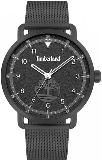 Timberland Herreklokke TBL15939JSB02MM Sort/Stål Ø45 mm