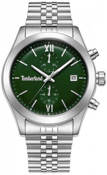 Timberland Herreklokke TDWGI0075205 Ripgorge Grønn/Stål Ø44 mm