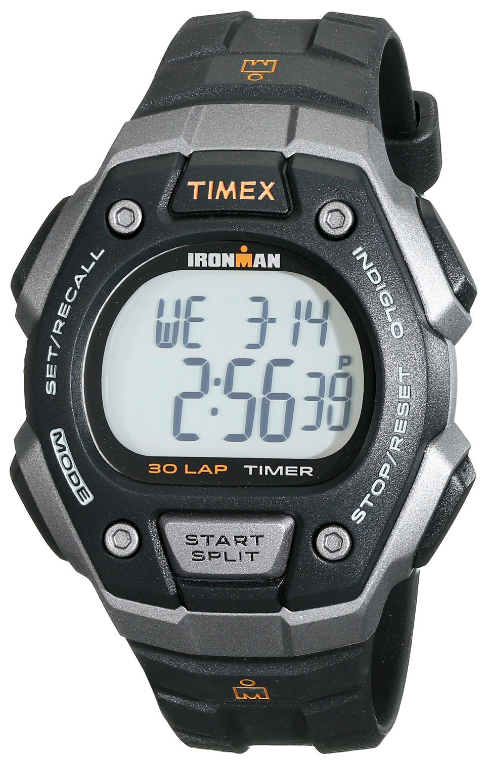 Timex Ironman Herreklokke T5K821 LCD/Resinplast Ø41 mm - Timex