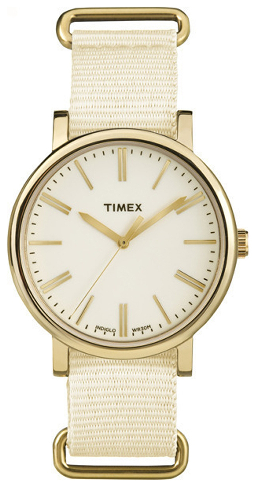 Timex 99999 Dameklokke TW2P88800 Antikk hvit/Tekstil Ø38 mm