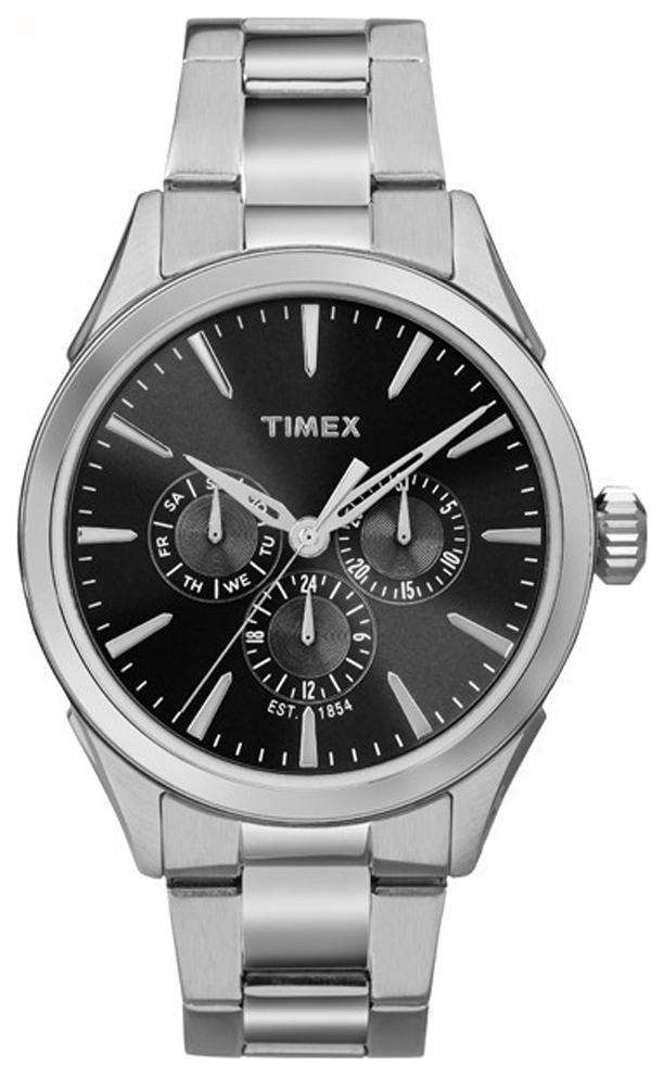 Timex 99999 Herreklokke TW2P97000 Sort/Stål Ø40 mm - Timex