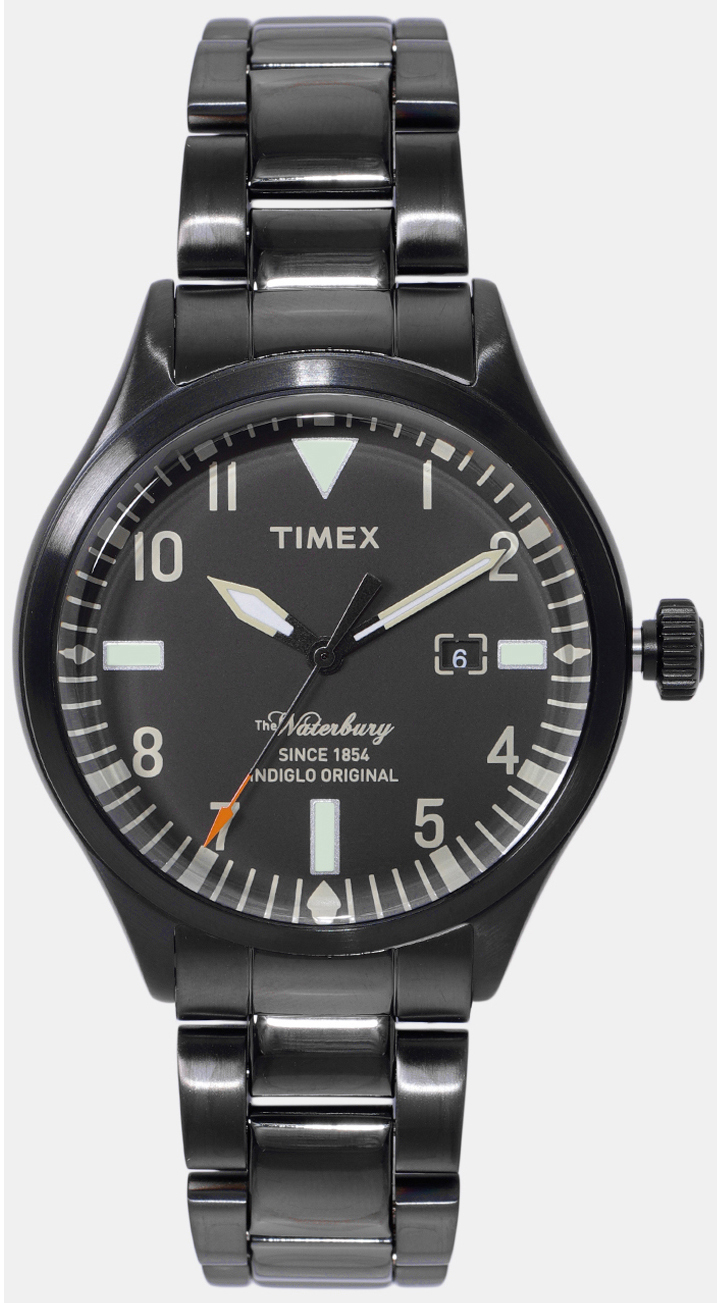 Timex 99999 Herreklokke TW2R25200 Sort/Stål Ø40 mm - Timex