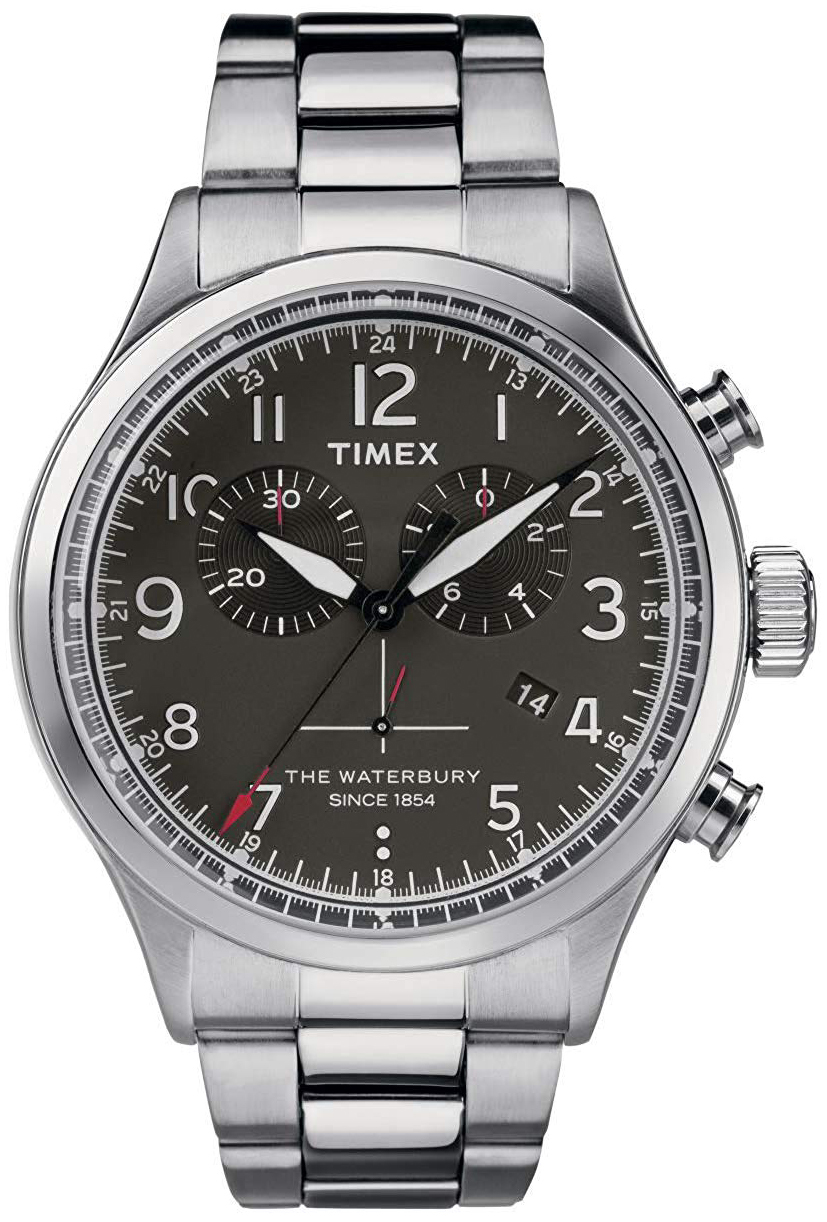 Timex 99999 Herreklokke TW2R38400 Sort/Stål Ø42 mm