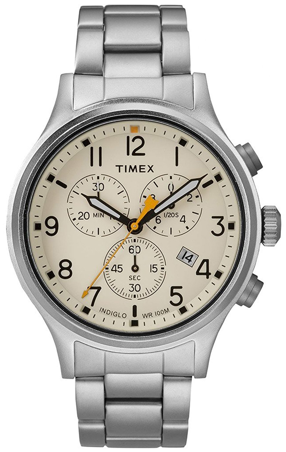 Timex 99999 Herreklokke TW2R47600 Beige/Stål Ø42 mm