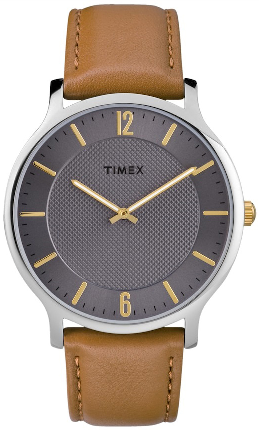 Timex 99999 Herreklokke TW2R49700JT Grå/Lær Ø40 mm