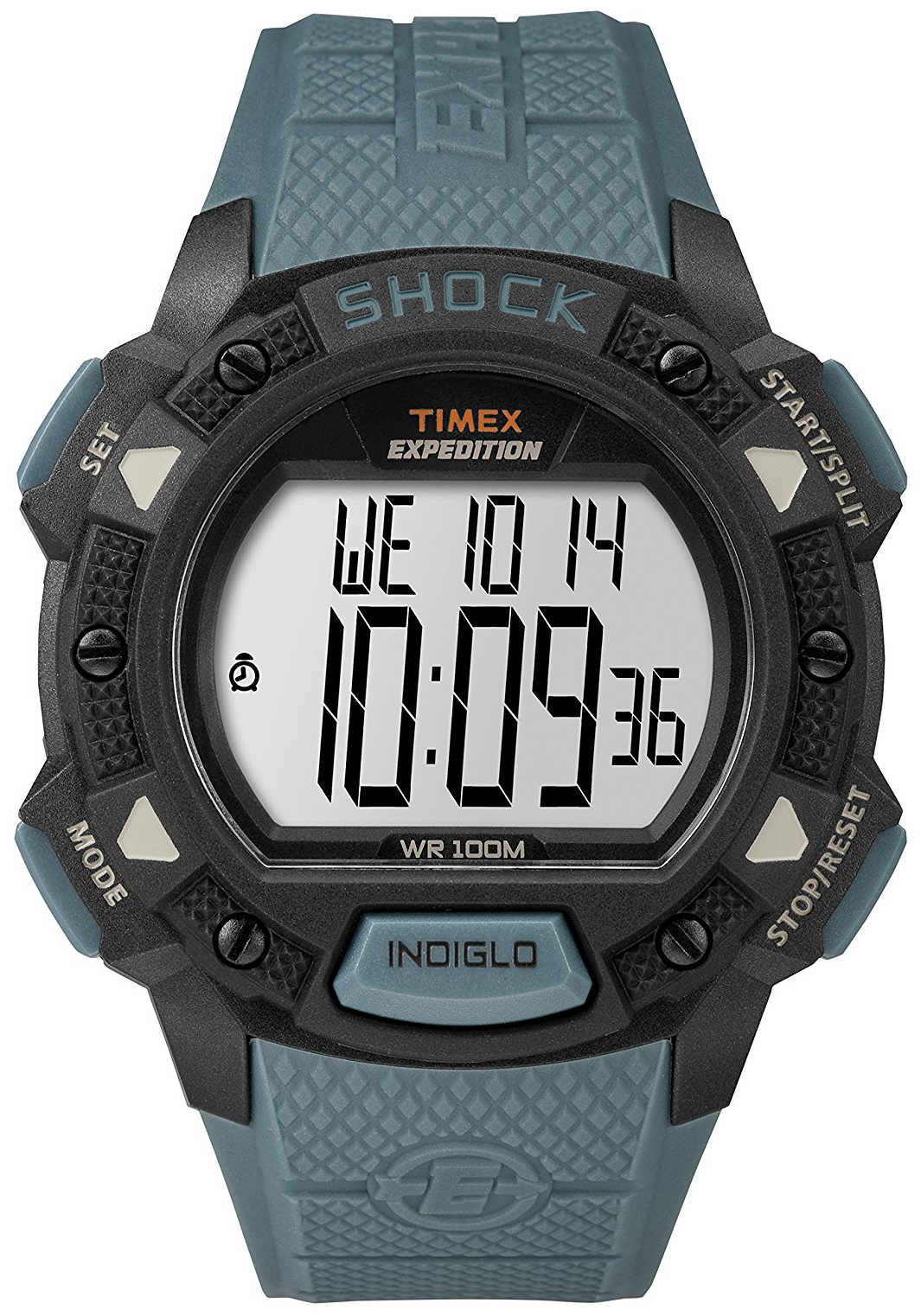 Timex Expedition Herreklokke TW4B09400 LCD/Resinplast Ø45 mm - Timex