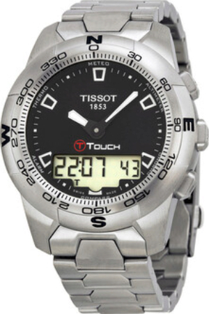 Tissot T-Touch II Herreklokke T047.420.11.051.00 Sort/Stål Ø43.3 mm