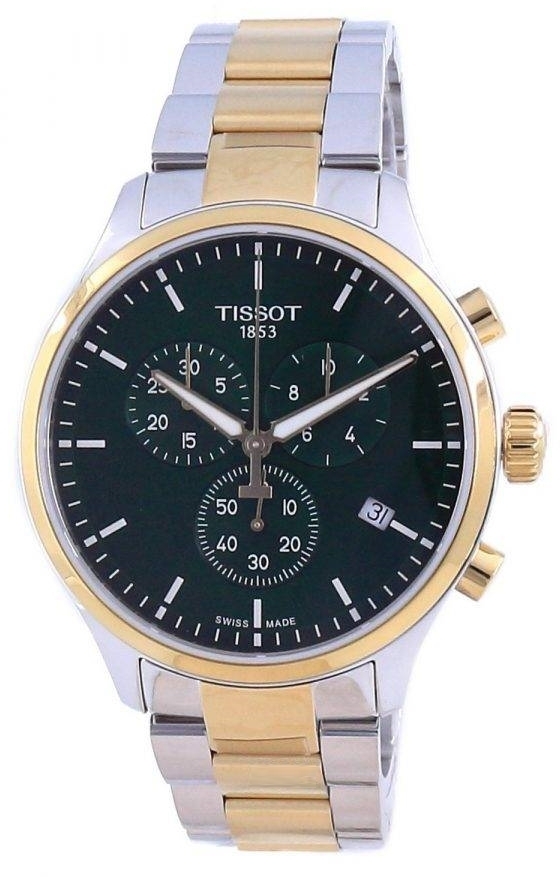 Tissot Herreklokke T116.617.22.091.00 T-Sport Grønn/Gulltonet stål