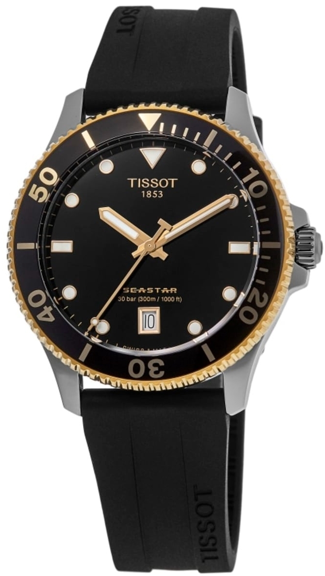 Tissot Herreklokke T120.410.27.051.00 T-Sport Sort/Gummi Ø40 mm