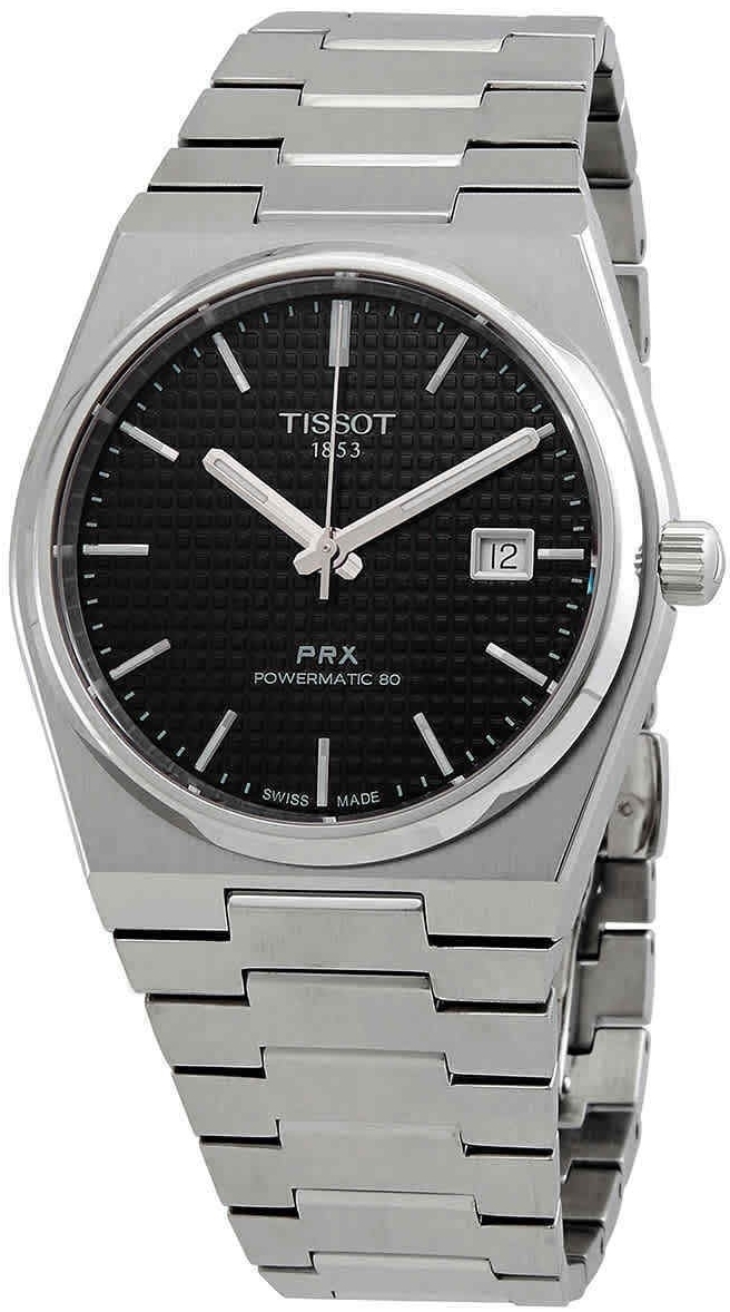 Tissot Herreklokke T137.407.11.051.00 Prx Sort/Stål Ø40 mm